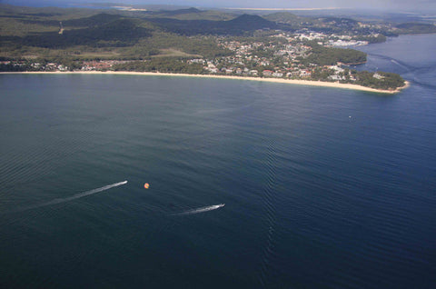 Ultimate Adrenalin Session - Tandem Parasail, Thunder Craft & Heli-Flight - Port Stephens